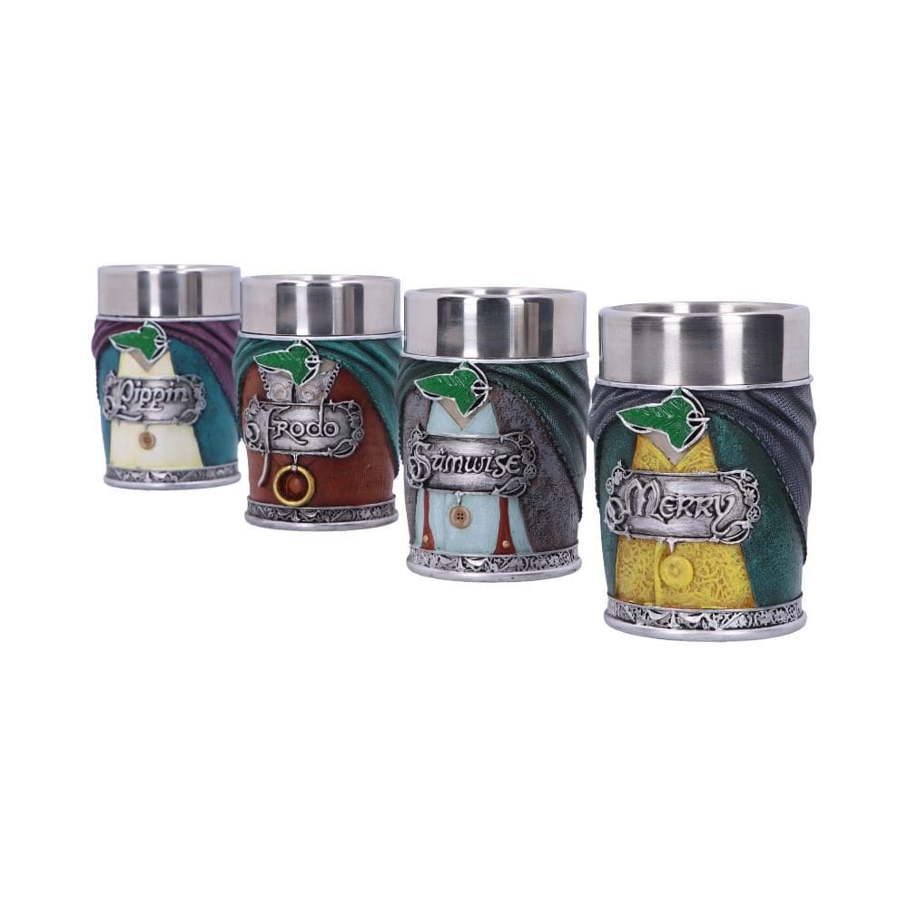 NEMESIS NOW LORD OF THE RINGS HOBBIT SHOT GLASS SET 801269146207