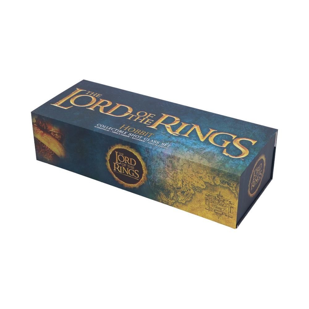 NEMESIS NOW LORD OF THE RINGS HOBBIT SHOT GLASS SET 801269146207
