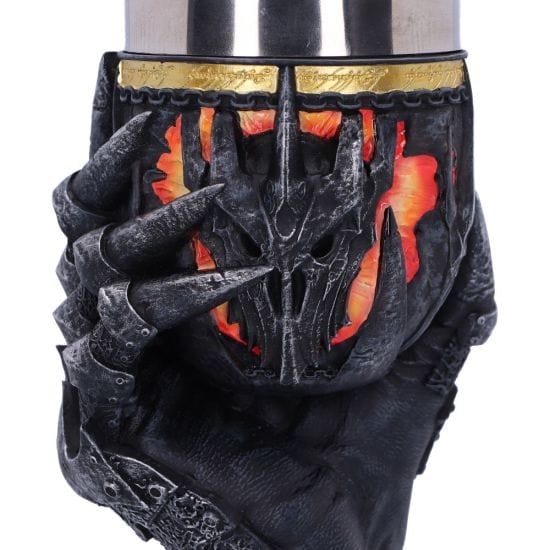 NEMESIS NOW LORD OF THE RINGS SAURON GOBLET 22.5CM 801269146238