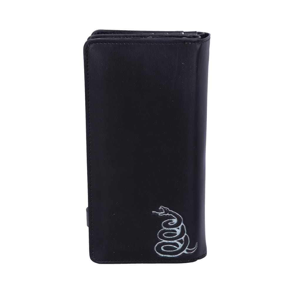 NEMESIS NOW METALLICA - BLACK ALBUM EMBOSSED PURSE 801269138509