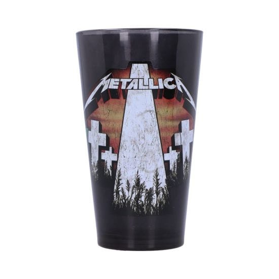 NEMESIS NOW METALLICA GLASSWARE - MASTER OF PUPPETS 14.8CM 801269147556