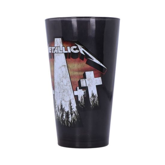 NEMESIS NOW METALLICA GLASSWARE - MASTER OF PUPPETS 14.8CM 801269147556