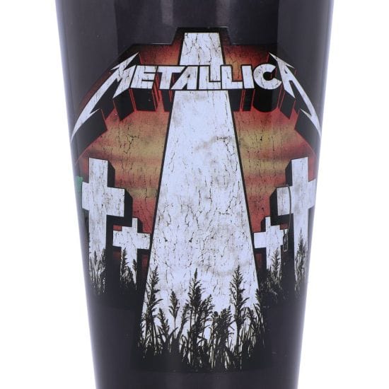 NEMESIS NOW METALLICA GLASSWARE - MASTER OF PUPPETS 14.8CM 801269147556