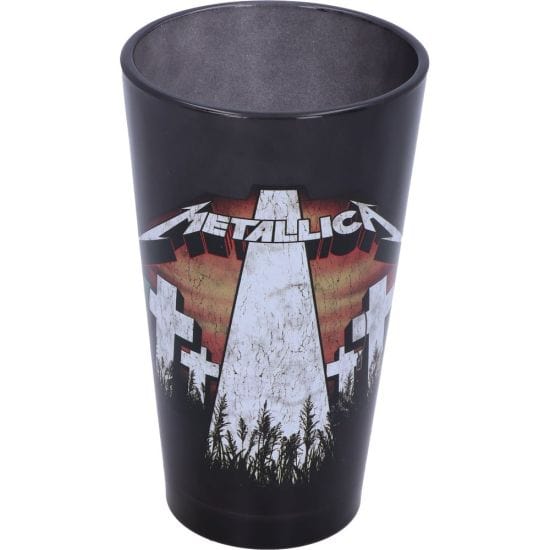 NEMESIS NOW METALLICA GLASSWARE - MASTER OF PUPPETS 14.8CM 801269147556