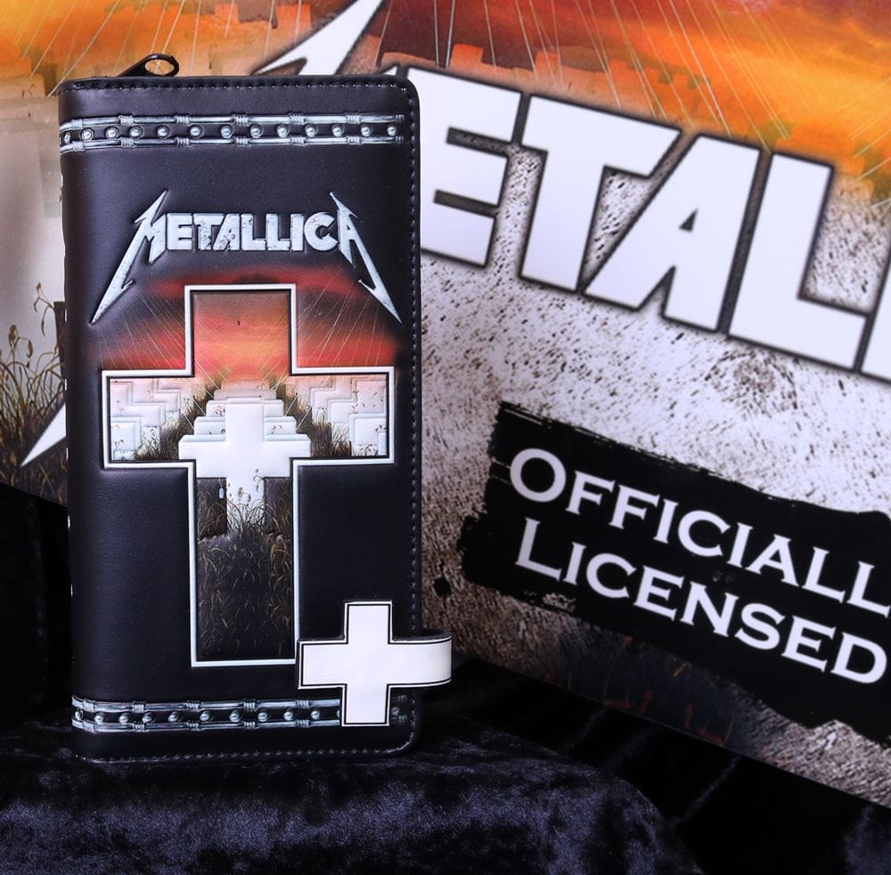 NEMESIS NOW METALLICA - MASTER OF PUPPETS EMBOSSED PURSE 801269133672