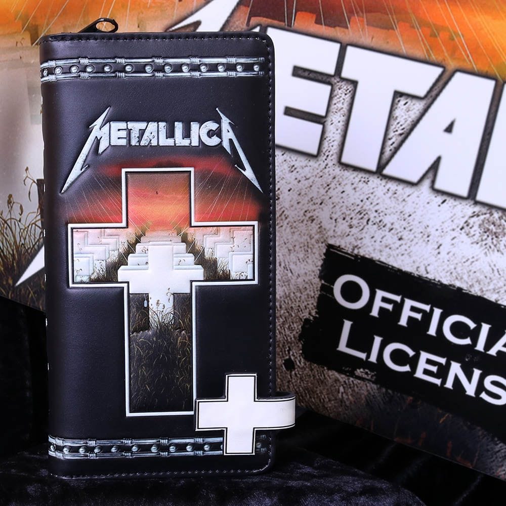 NEMESIS NOW METALLICA - MASTER OF PUPPETS EMBOSSED PURSE 801269133672