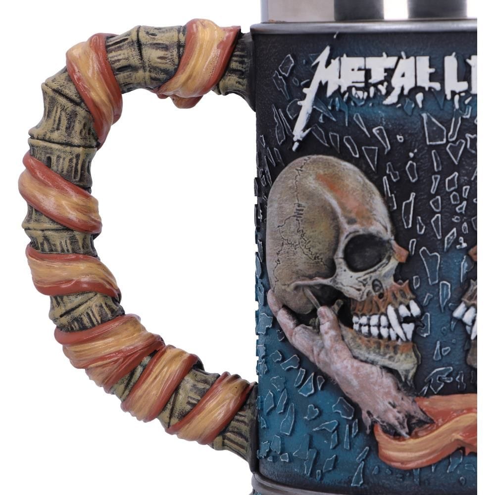 NEMESIS NOW METALLICA SAD BUT TRUE TANKARD 15.5CM 801269147457