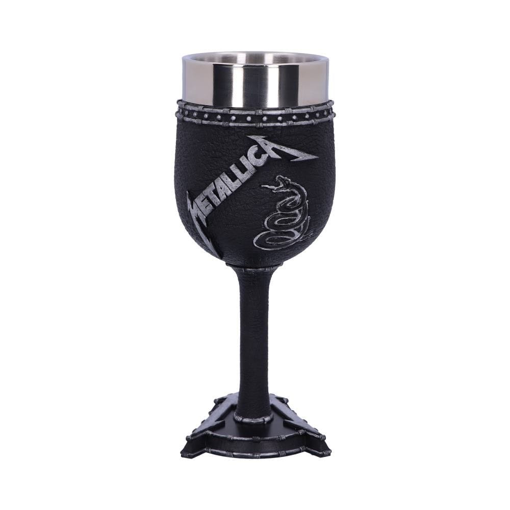 NEMESIS NOW METALLICA - THE BLACK ALBUM GOBLET 18CM 801269139292