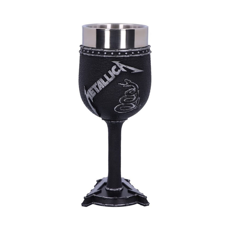 NEMESIS NOW METALLICA - THE BLACK ALBUM GOBLET 18CM 801269139292