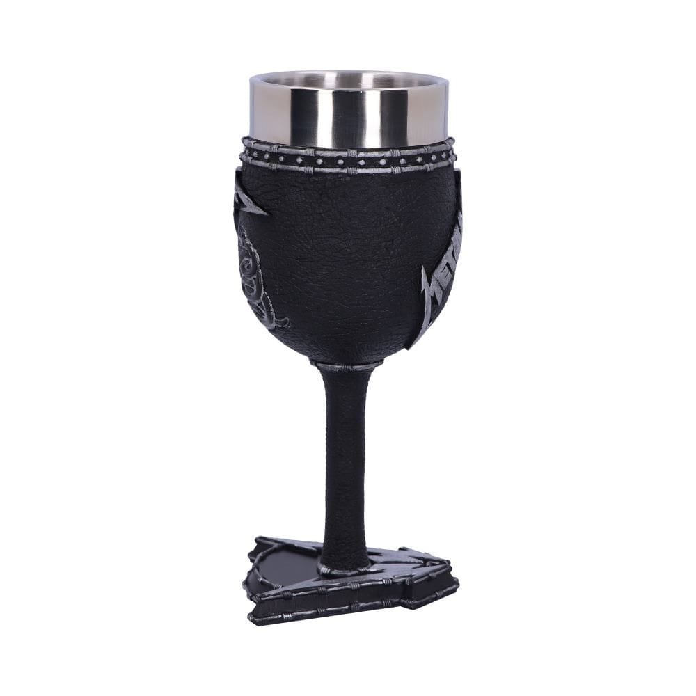 NEMESIS NOW METALLICA - THE BLACK ALBUM GOBLET 18CM 801269139292