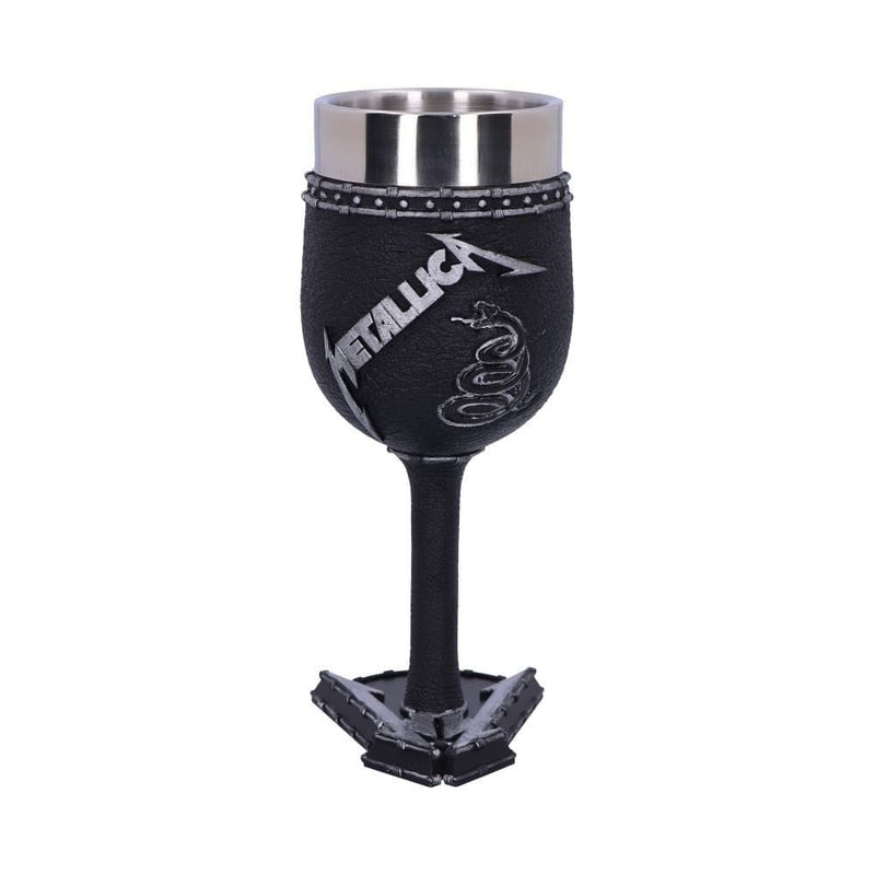 NEMESIS NOW METALLICA - THE BLACK ALBUM GOBLET 18CM 801269139292