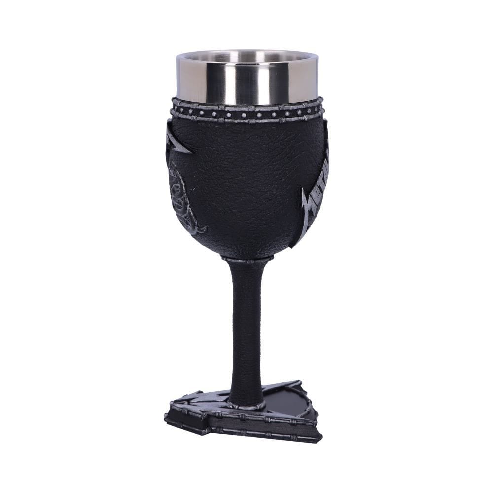 NEMESIS NOW METALLICA - THE BLACK ALBUM GOBLET 18CM 801269139292