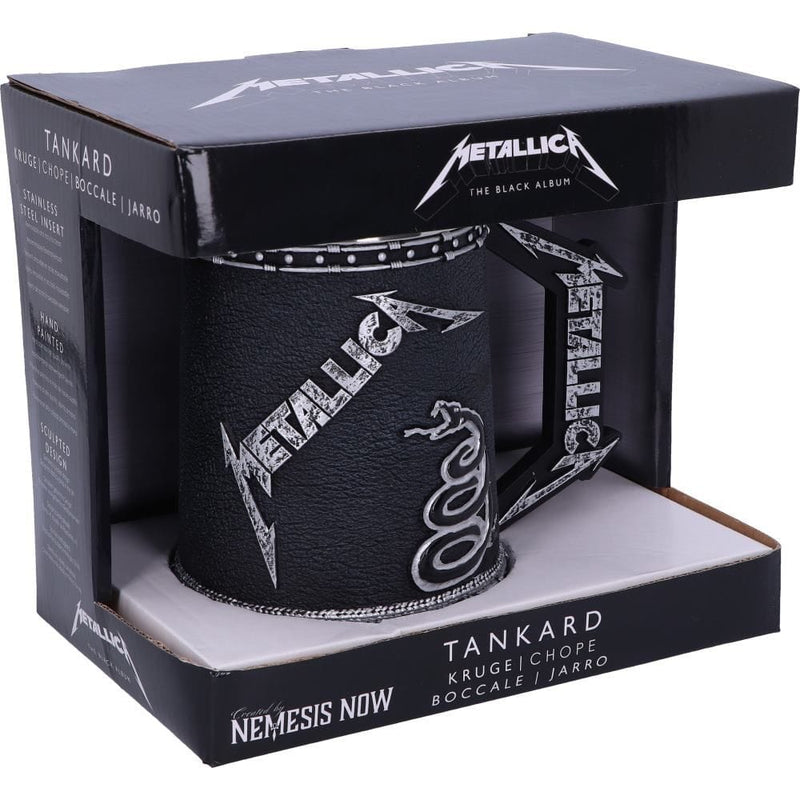 NEMESIS NOW METALLICA - THE BLACK ALBUM TANKARD 801269139278