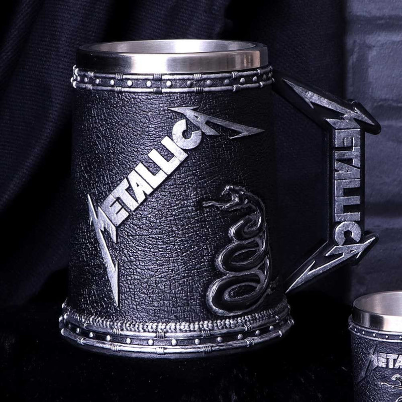 NEMESIS NOW METALLICA - THE BLACK ALBUM TANKARD 801269139278