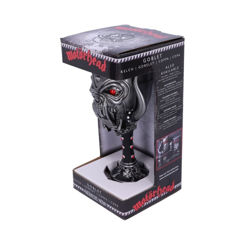 NEMESIS NOW MOTORHEAD WARPIG GOBLET 20.5CM 801269140786