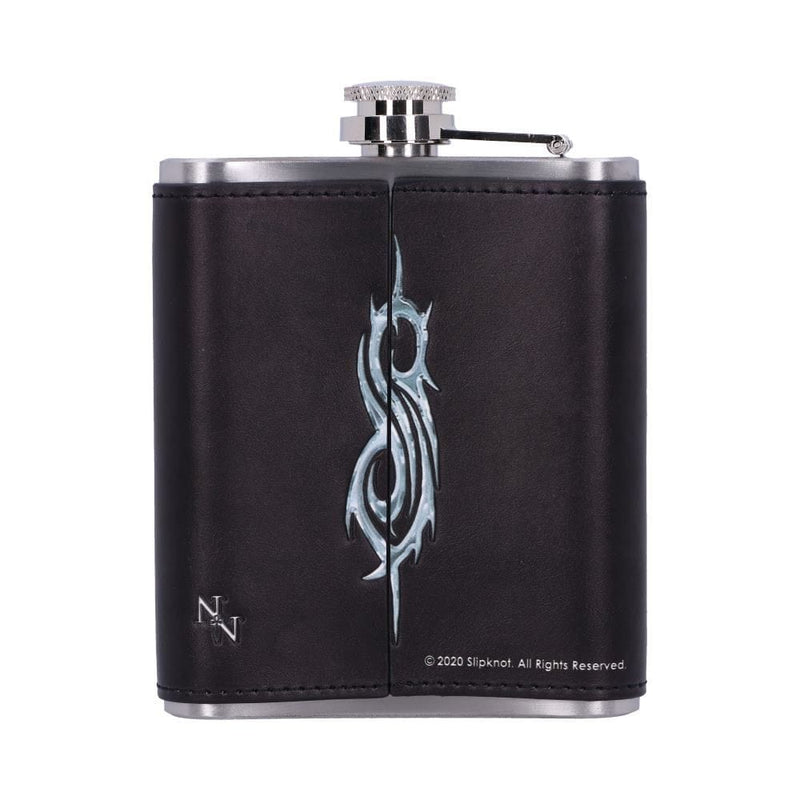 NEMESIS NOW SLIPKNOT - FLAMING GOAT HIP FLASK 801269139254