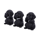 NEMESIS NOW THREE WISE LABRADORS 8.5CM 801269146108