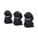 NEMESIS NOW THREE WISE LABRADORS 8.5CM 801269146108