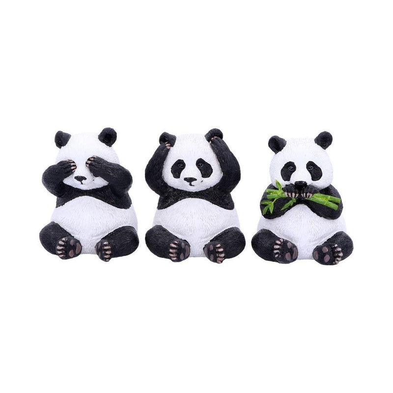 NEMESIS NOW THREE WISE PANDAS 8.5CM 801269135768