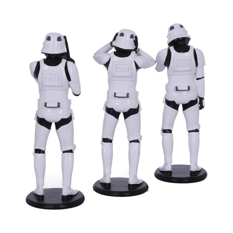 NEMESIS NOW THREE WISE STORMTROOPER 14CM 801269135812