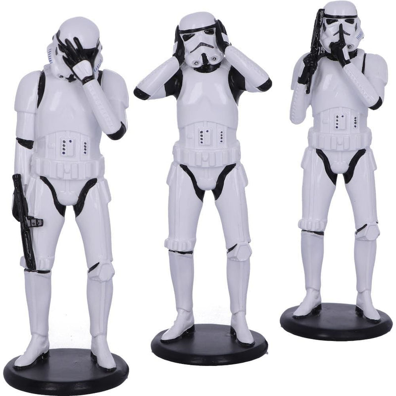 NEMESIS NOW THREE WISE STORMTROOPER 14CM 801269135812