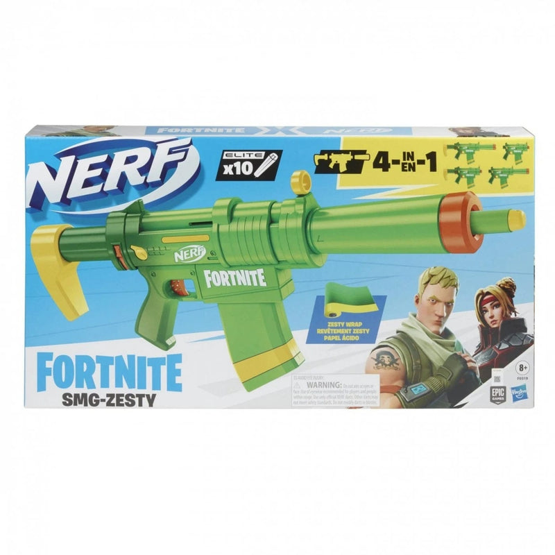 NERF- FORTNITE SMG-ZESTY BLASTER 5010993842094