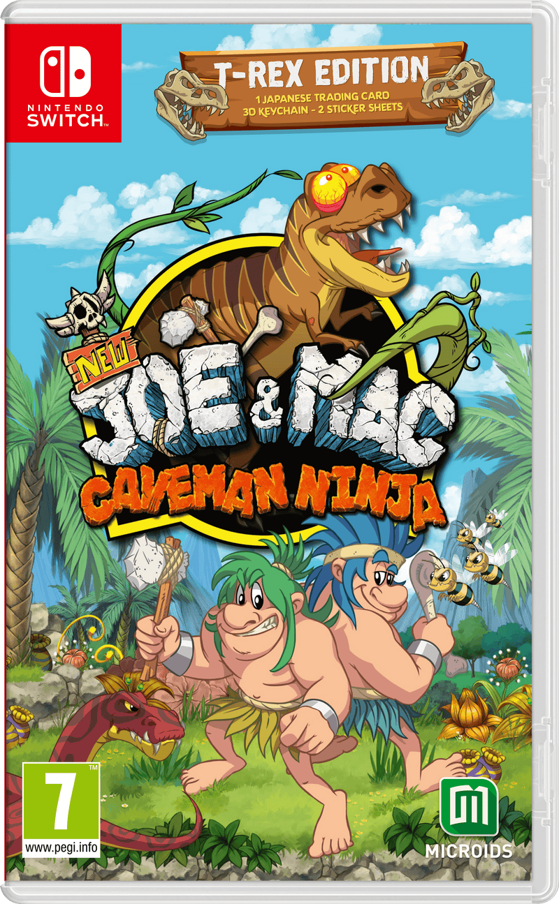 New Joe&mac: Caveman Ninja-limited Edition (Playstation 5) (Nintendo Switch) 3701529501111