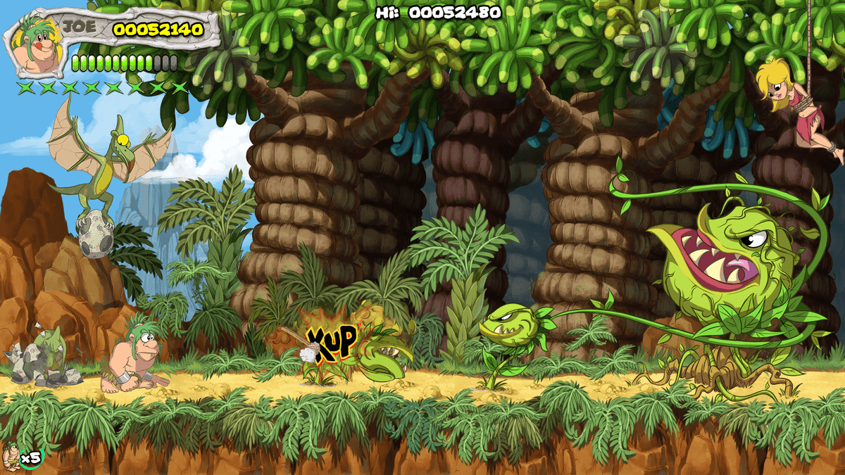 New Joe&mac: Caveman Ninja-limited Edition (Playstation 5) (Nintendo Switch) 3701529501111