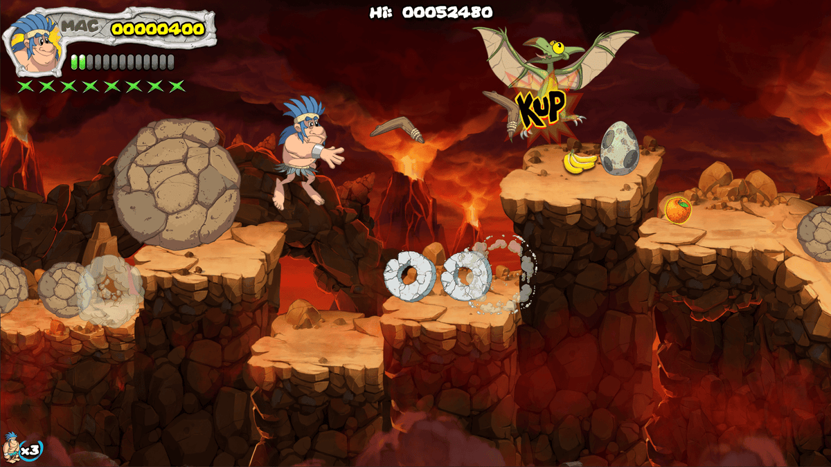 New Joe&mac: Caveman Ninja-limited Edition (Playstation 5) (Nintendo Switch) 3701529501111