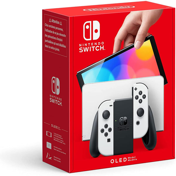 Nintendo Switch Console (OLED Model) - White – igabiba