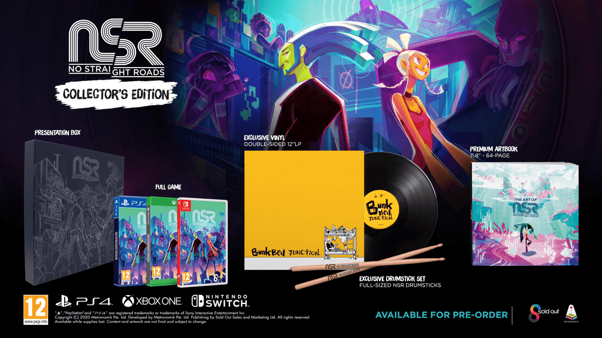 No Straight Roads - Collectors Edition (PS4) 5056208807700