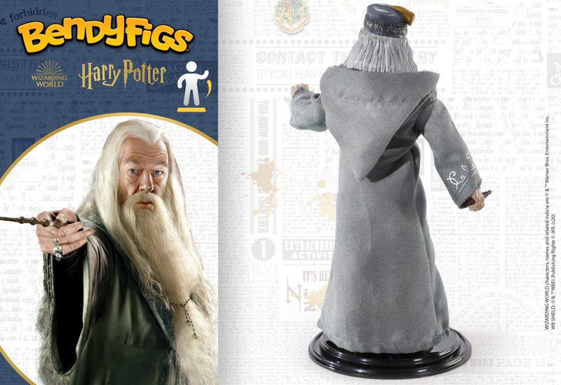 NOBLE COLLECTION - HARRY POTTER - BENDYFIGS - ALBUS DUMBLEDORE 849421006822