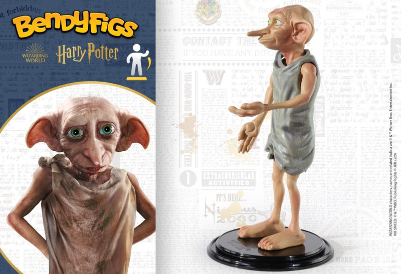 NOBLE COLLECTION - HARRY POTTER - BENDYFIGS - DOBBY 849421007508