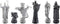 NOBLE COLLECTION - HARRY POTTER - GIFTS - WIZARD’S CHESS SET 849421002459