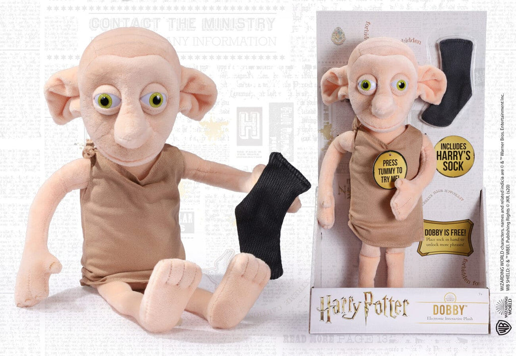 Petite peluche Dobby - Noble Collection - Harry Potter - 3 Reliques Harry  Potter