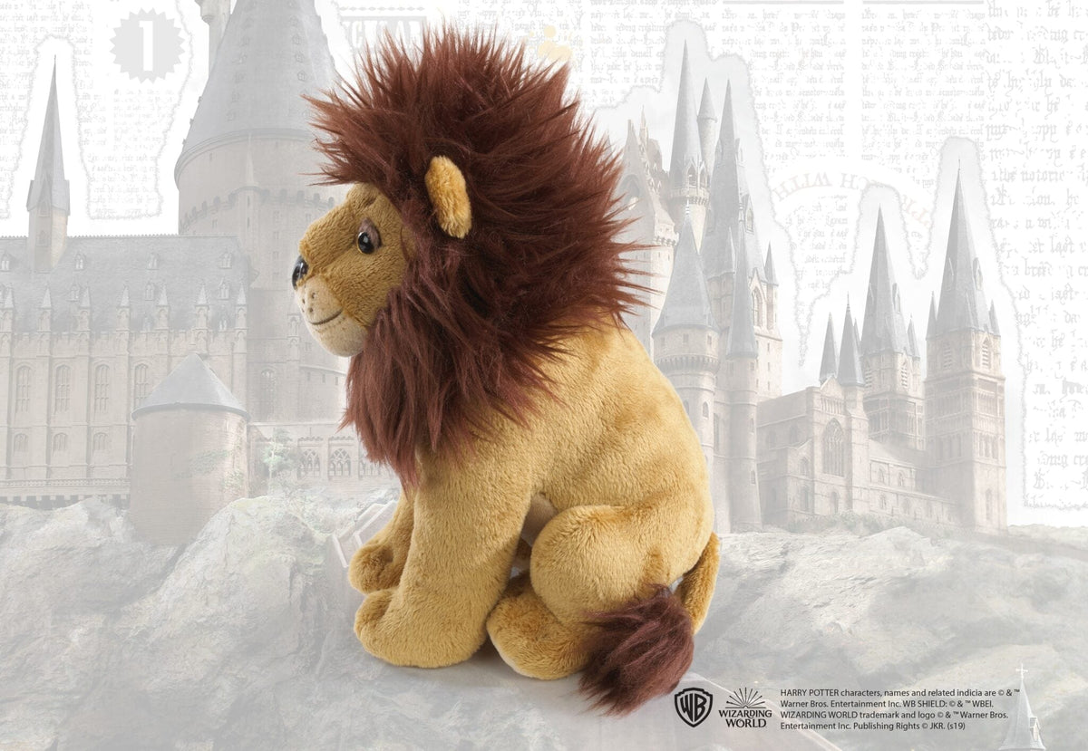 NOBLE COLLECTION - HARRY POTTER - PLUSHES - GRYFFINDOR HOUSE MASCOT & CUSHION 849421005726
