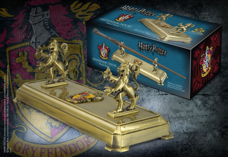 NOBLE COLLECTION - HARRY POTTER - WAND STAND - GRYFFINDOR – igabiba