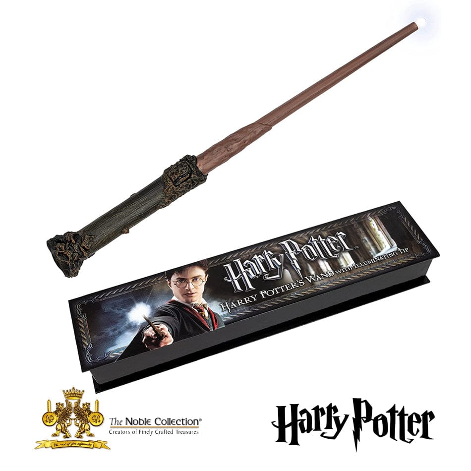 NOBLE COLLECTION - HARRY POTTER - WANDS - HARRY POTTER ILLUMINATING WAND 812370010516