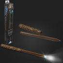 NOBLE COLLECTION - HARRY POTTER - WANDS - HERMIONE ILLUMINATING WAND PEN 849421004408