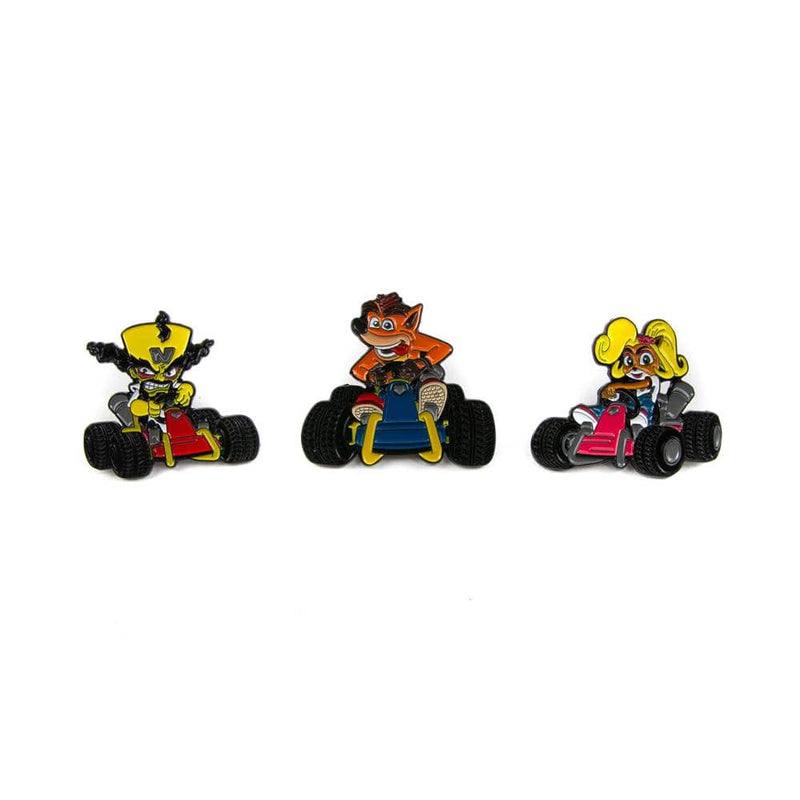 Official Crash Team Racing Nitro-Fueled Toolbox Pin Set 5056280406884