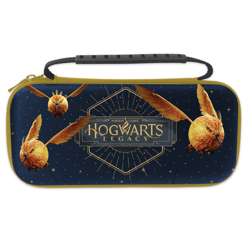 OFFICIAL HOGWARTS LEGACY - XL SWITCH CASE FOR SWITCH AND OLED - GOLDEN 3760178625142