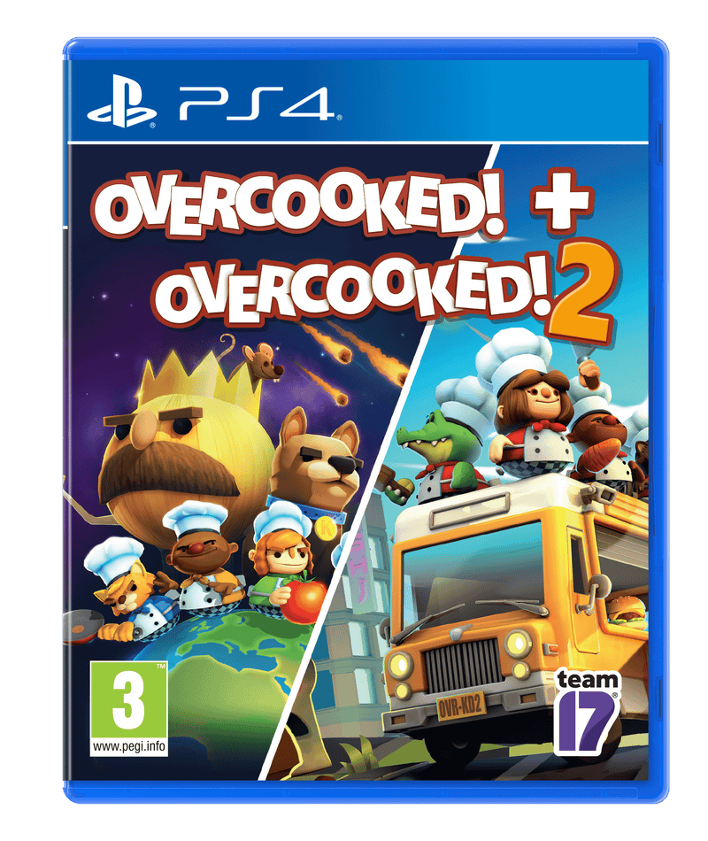 Overcooked + Overcooked 2 Double Pack (PS4) 5056208805843