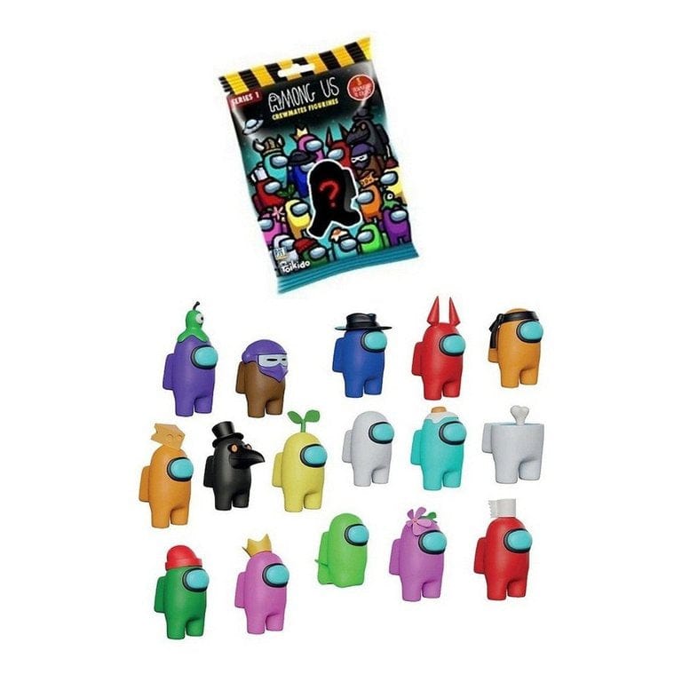 P.M.I. AMONG US CREWMATE FIGURE [ASSORTED] (S1) - BAG 7290112475534