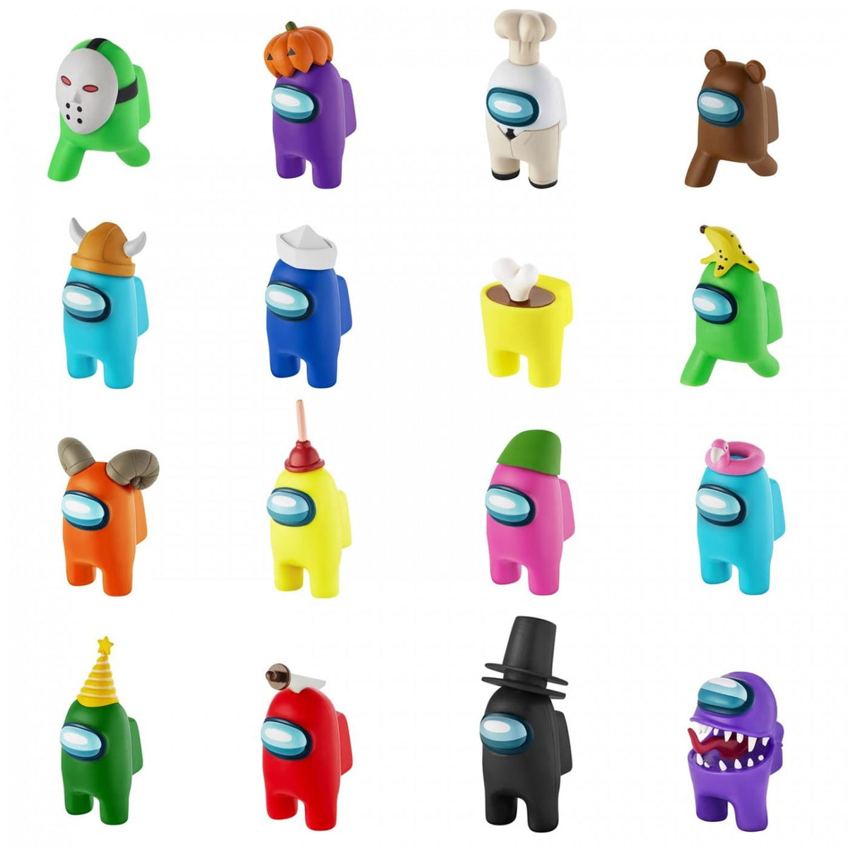 P.M.I. AMONG US CREWMATE FIGURES 1 PACK 4CM (S2) 7290112478795