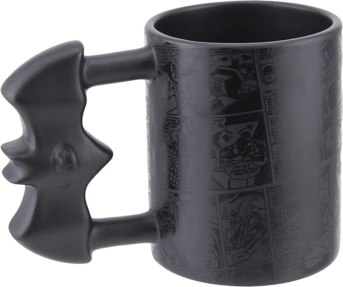 PALADONE BATMAN BATARANG SHAPED MUG 5055964767891