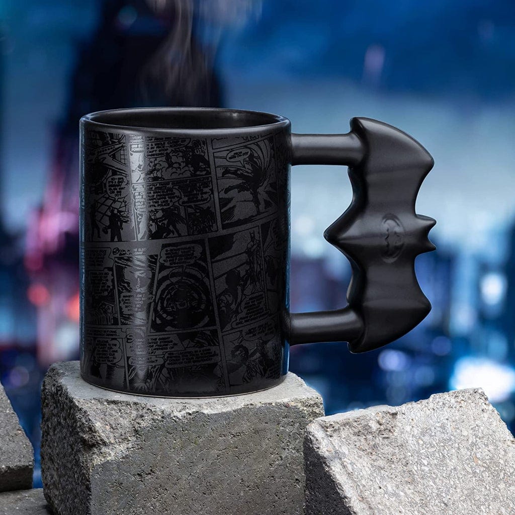 PALADONE BATMAN BATARANG SHAPED MUG 5055964767891