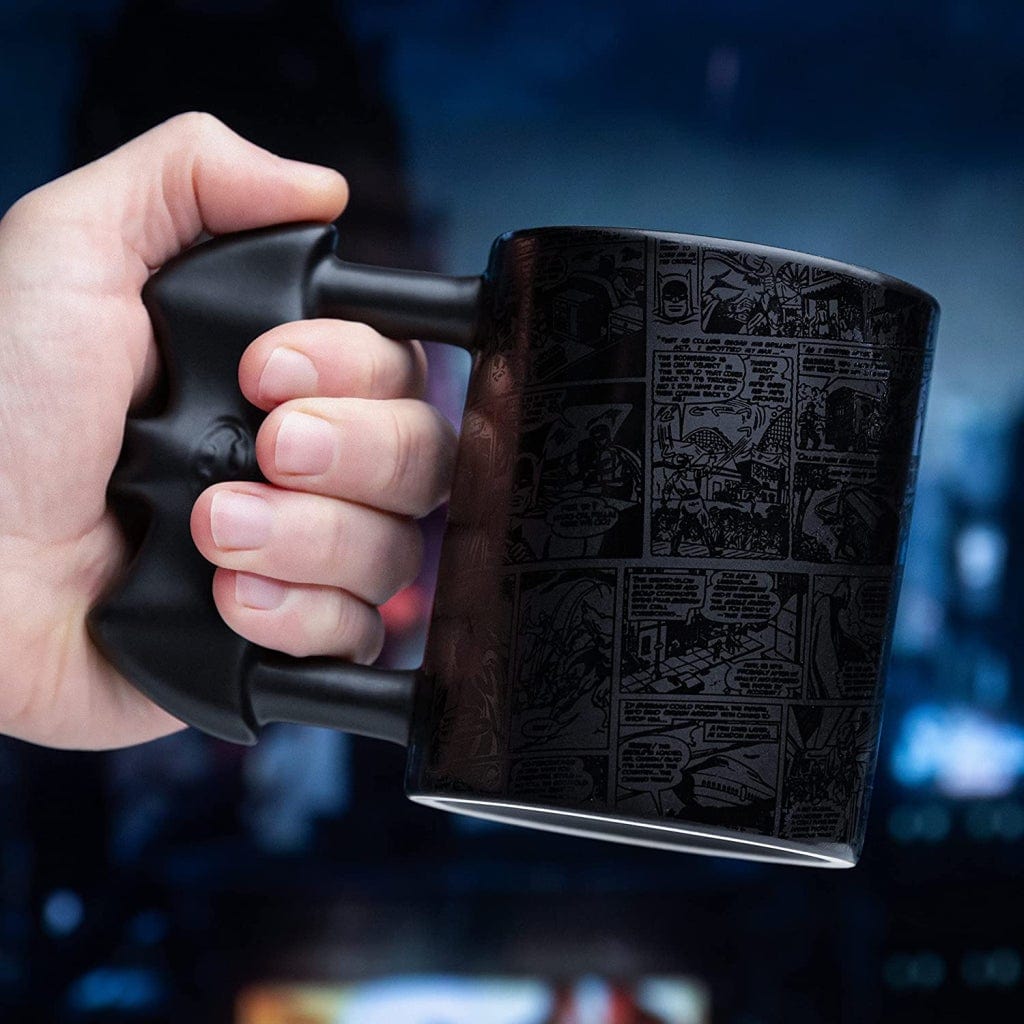 PALADONE BATMAN BATARANG SHAPED MUG 5055964767891