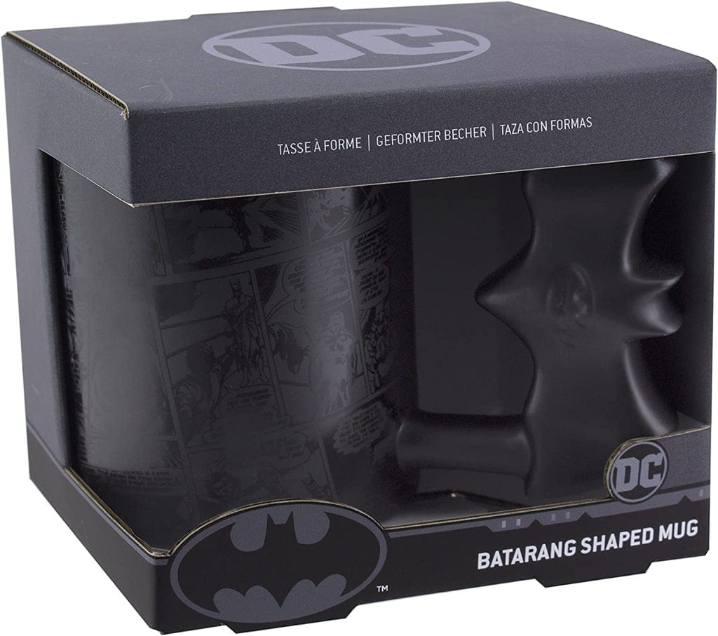 PALADONE BATMAN BATARANG SHAPED MUG 5055964767891