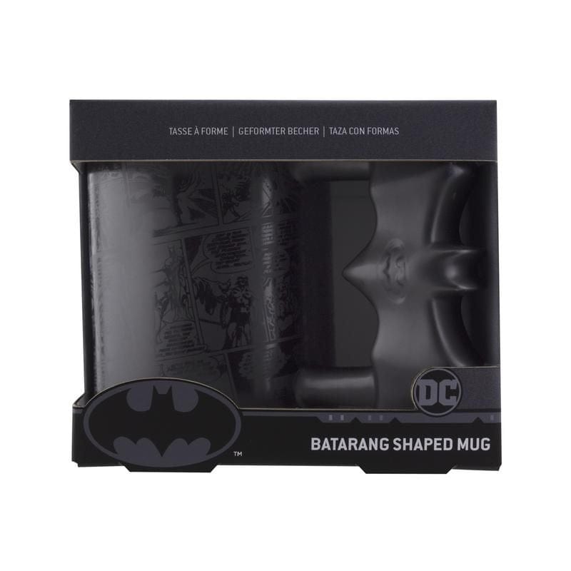 PALADONE BATMAN BATARANG SHAPED MUG 5055964767891
