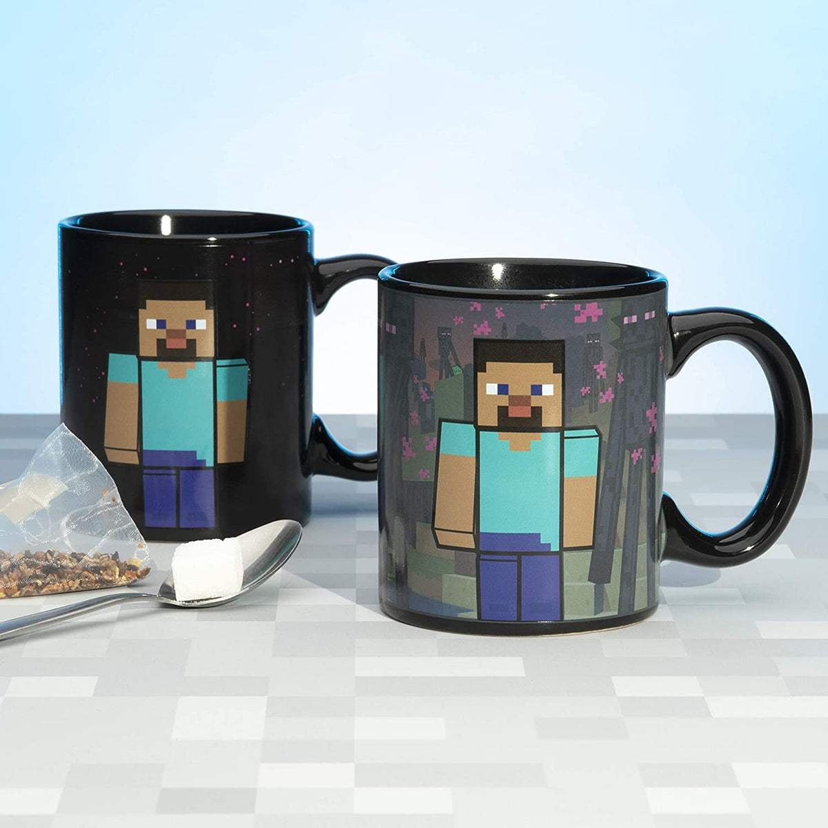 PALADONE ENDERMAN HEAT CHANGE MUG 5055964742171
